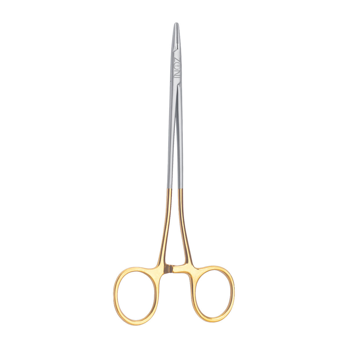 DELICATE MAYO NEEDLE HOLDER W WIDEA CB GOLD